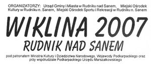 Impreza Wiklina 2007 Rudnik nad Sanem
